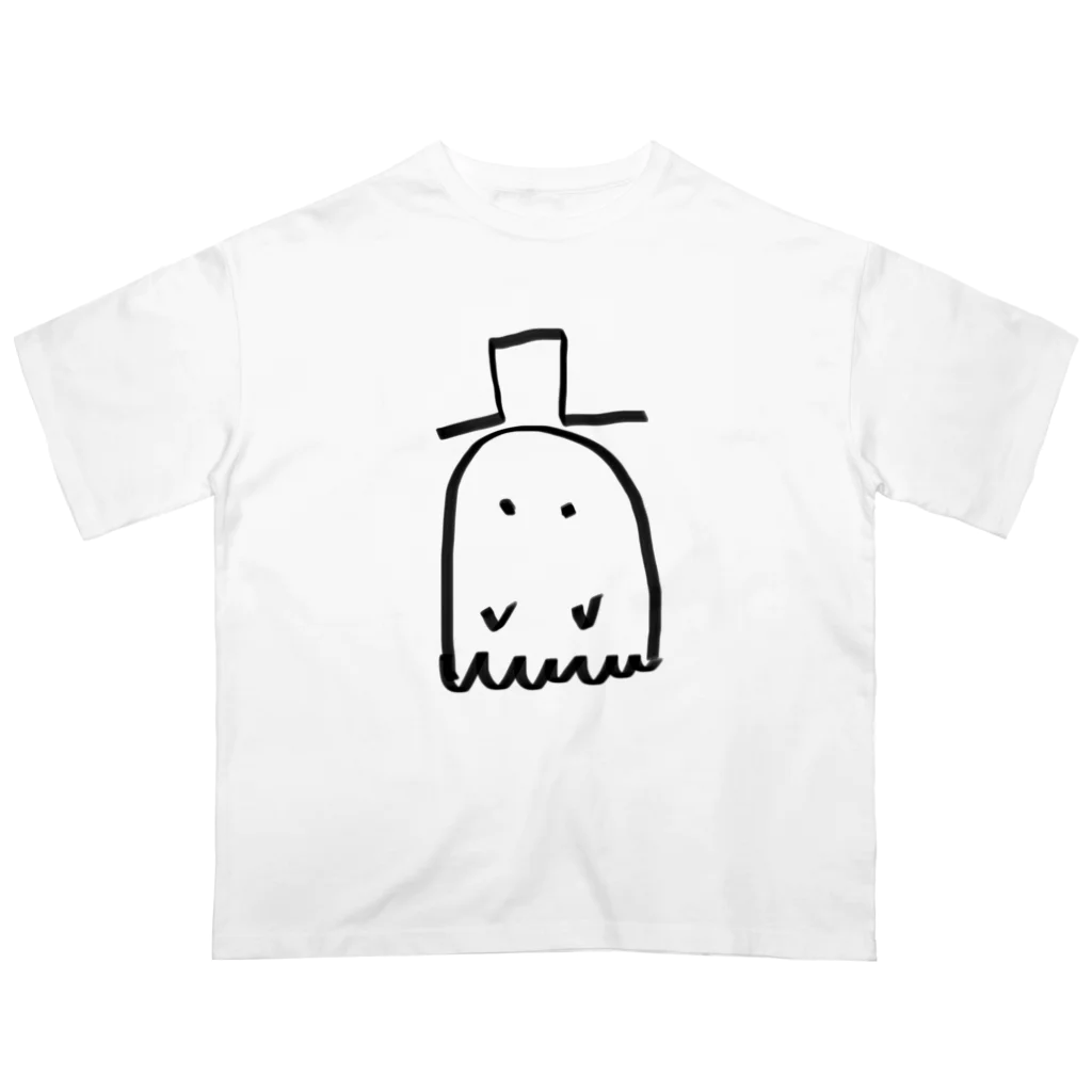 ghostくんの売り場のシルクハットghostくん オーバーサイズTシャツ