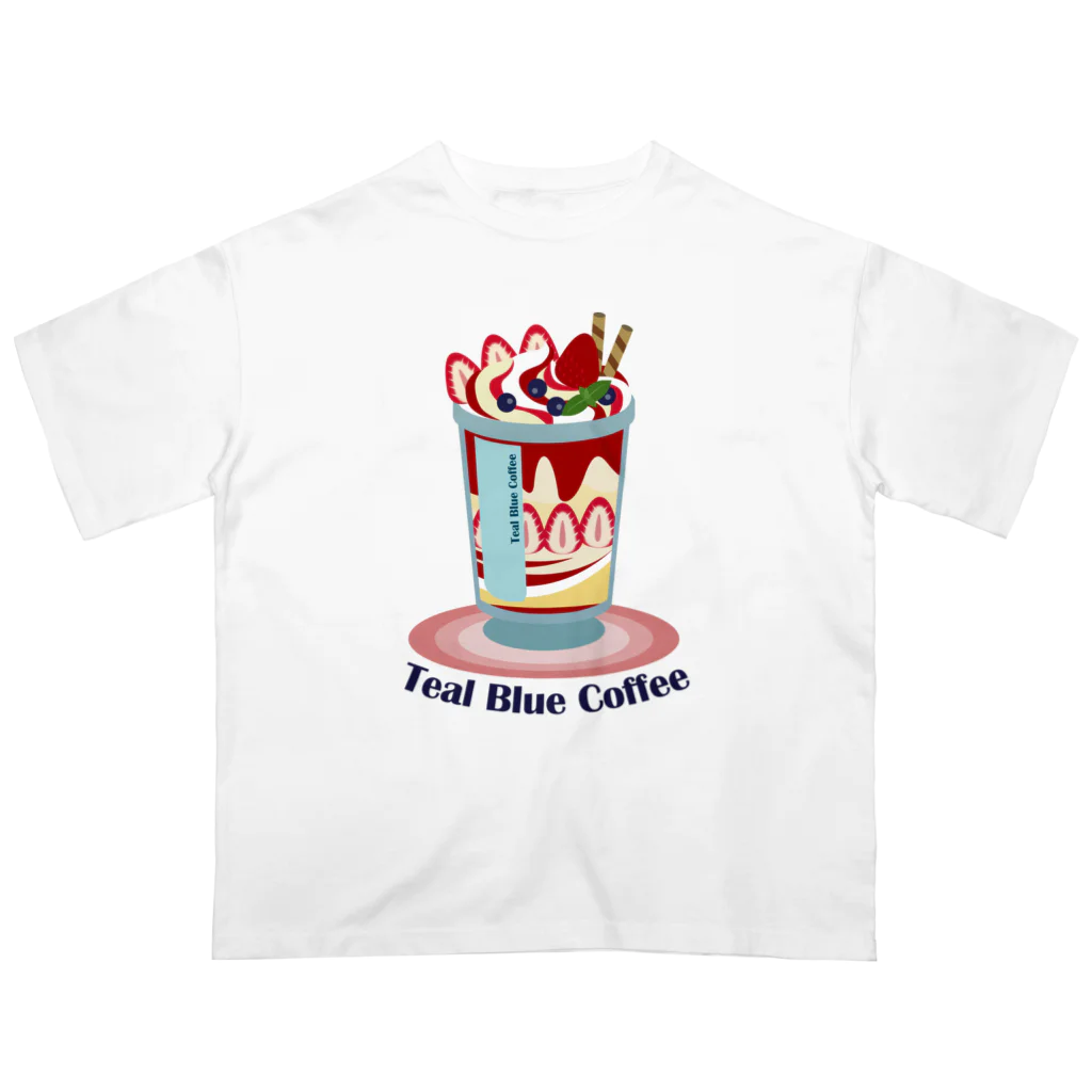Teal Blue CoffeeのSpecial strawberry Oversized T-Shirt
