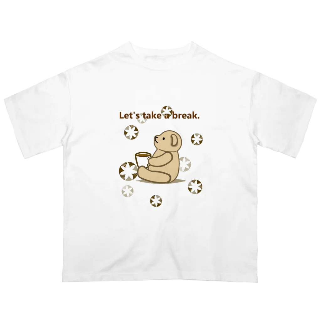 PERIDOTのcoffee break オーバーサイズTシャツ