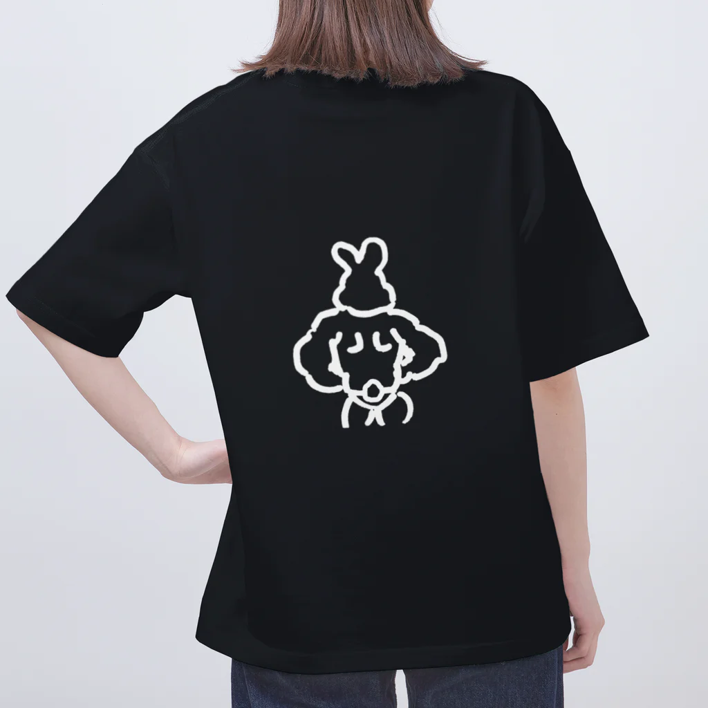 USAMANのマッチョウサギ オーバーサイズTシャツ