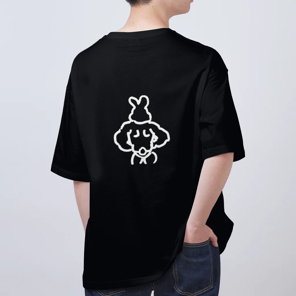 USAMANのマッチョウサギ オーバーサイズTシャツ