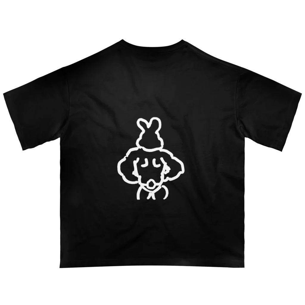 USAMANのマッチョウサギ オーバーサイズTシャツ