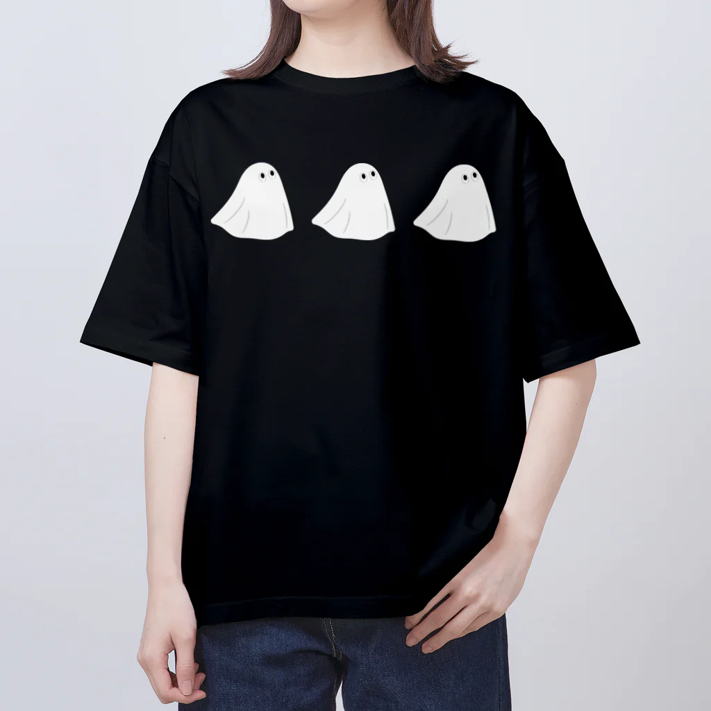 おばけのObakeちゃんのお店の3匹のObakeちゃん Oversized T-Shirt