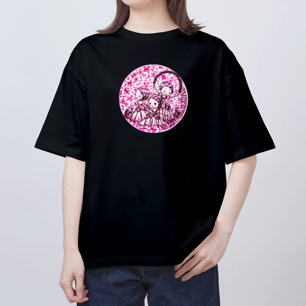 takaraのイラストグッズ店の花のワルツ「眠れる森の美女」より オーバーサイズTシャツ