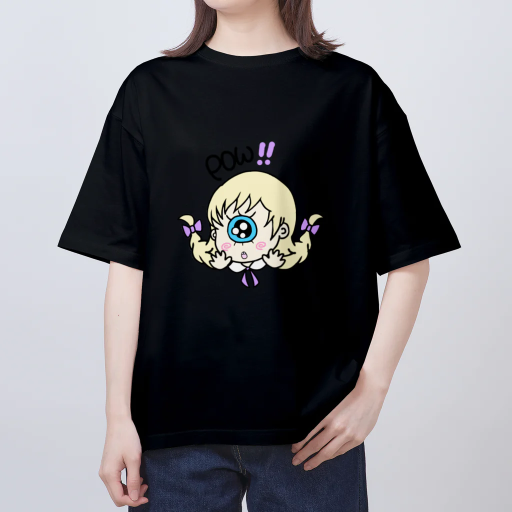 ぽぅちゃぁんのいち目ちゃん Oversized T-Shirt