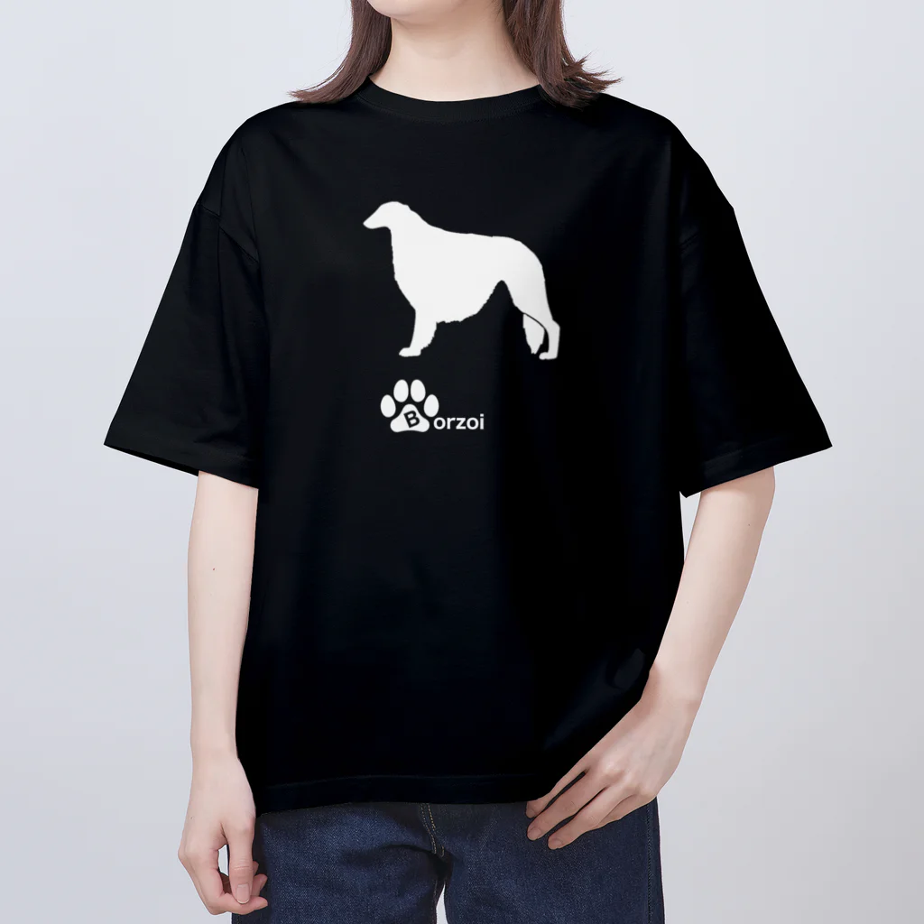 bow and arrow のボルゾイ Oversized T-Shirt