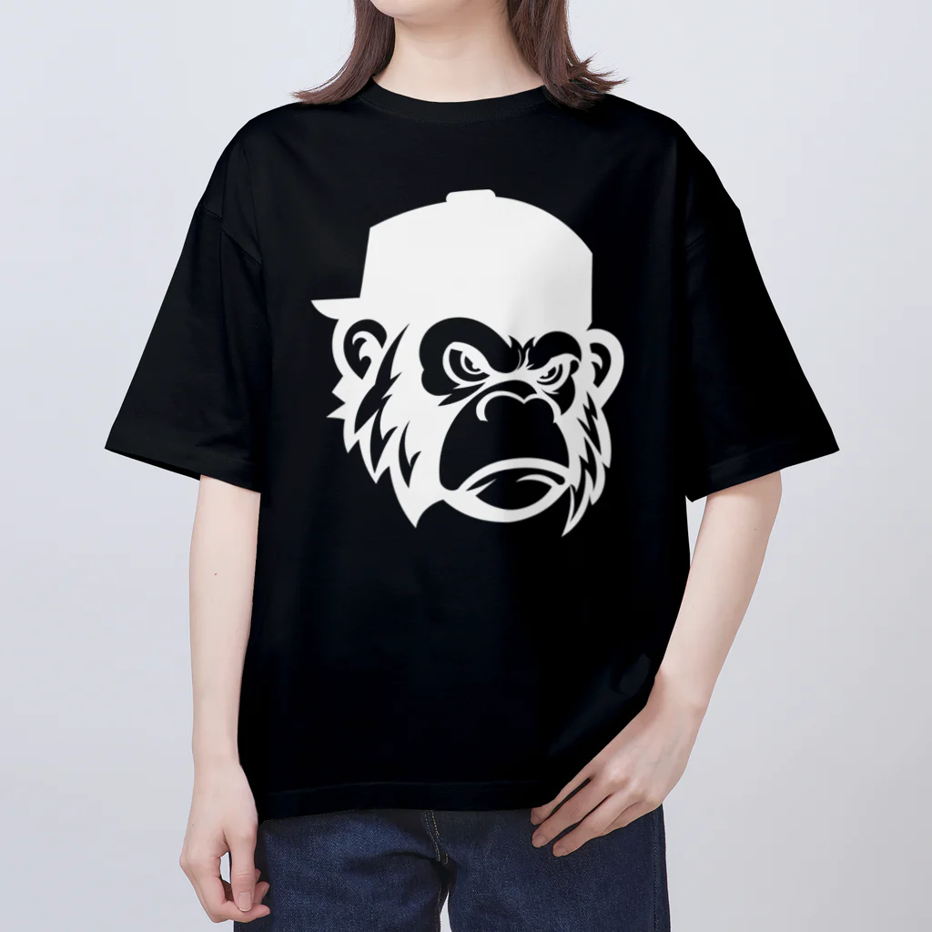 Omiya_ JAP_038のRCW_Gorilla_w オーバーサイズTシャツ