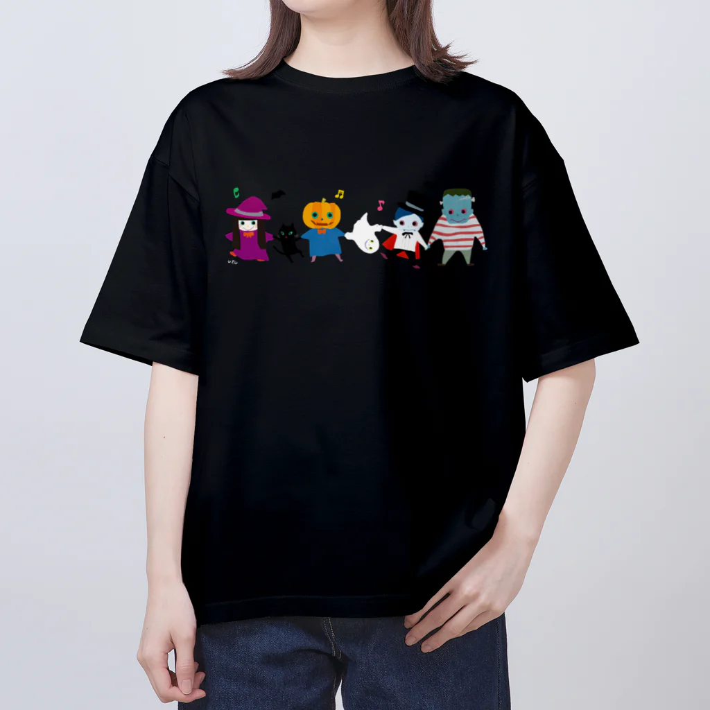 おばけ商店のおばけTシャツ＜ダンシングモンスター＞ Oversized T-Shirt