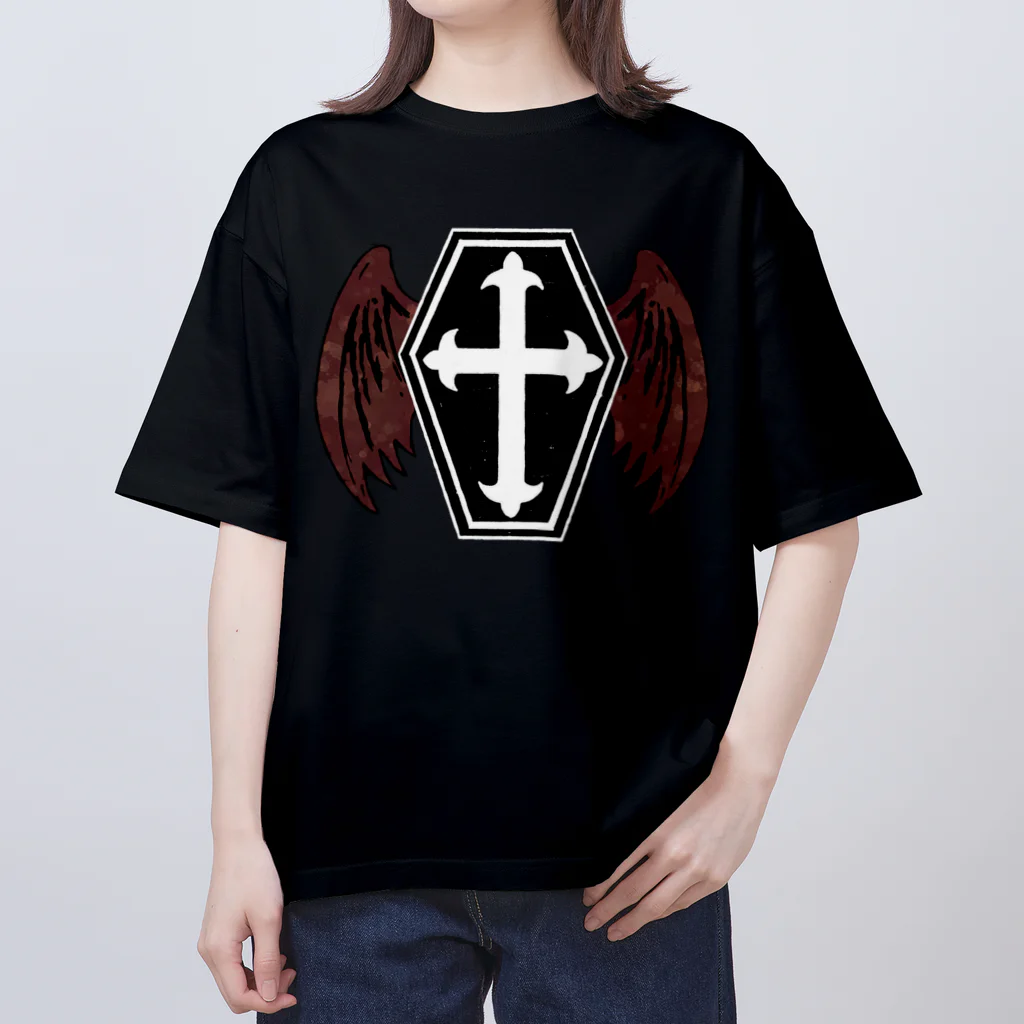 FAN-TANのWing Coffin オーバーサイズTシャツ