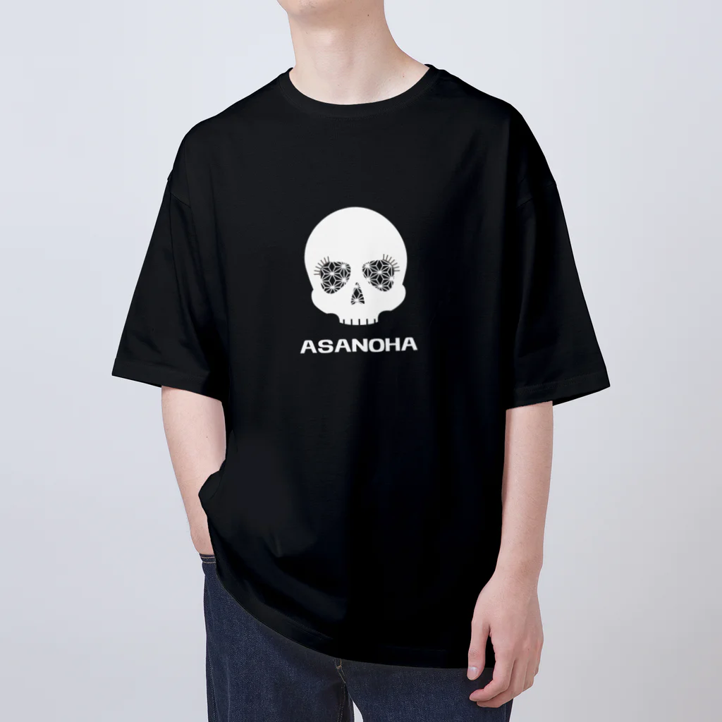 yuki-tsubakiのBetty skull 麻の葉 Oversized T-Shirt