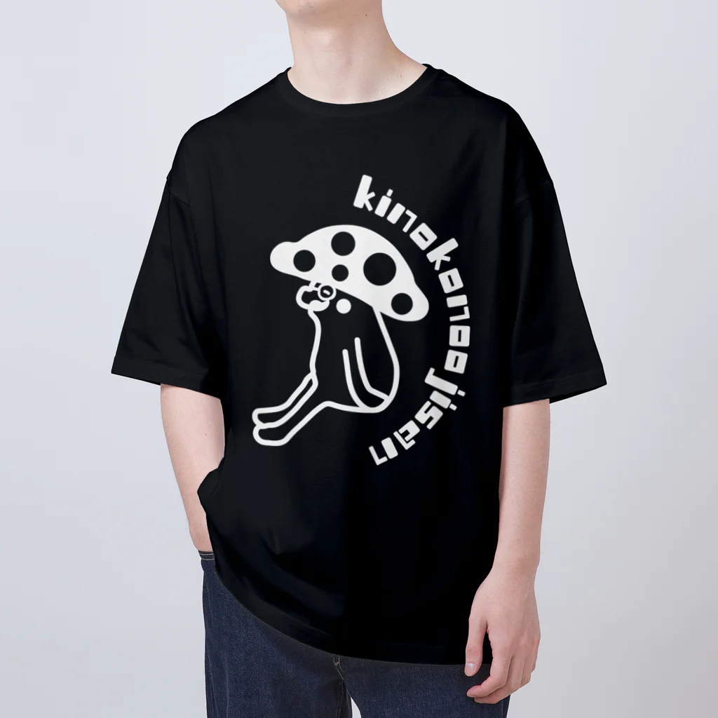 kinoko_ojisanのきのこのおじさんヴィンテージデザイン オーバーサイズTシャツ