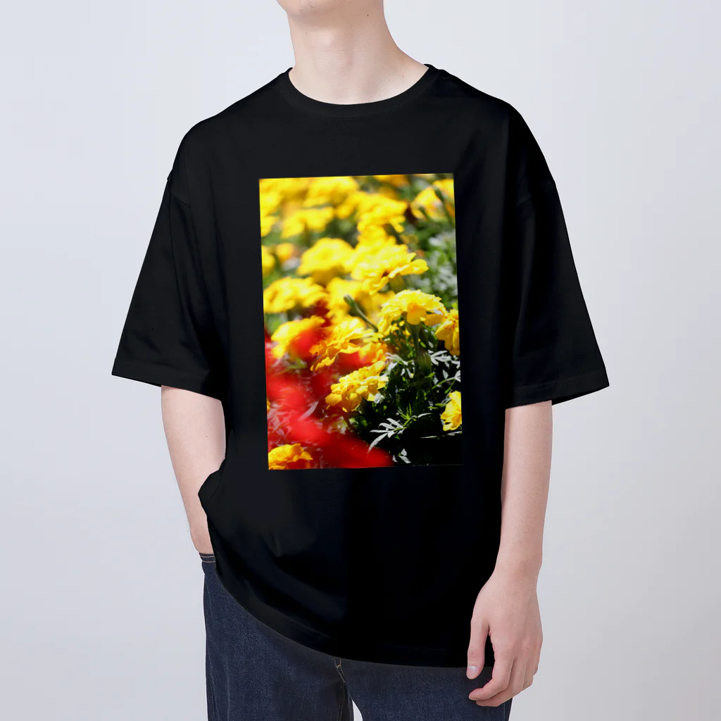 RAKUENのレッドゴールド♥ Oversized T-Shirt