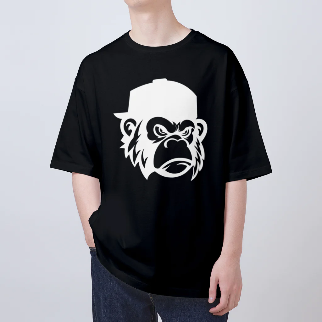 Omiya_ JAP_038のRCW_Gorilla_w オーバーサイズTシャツ