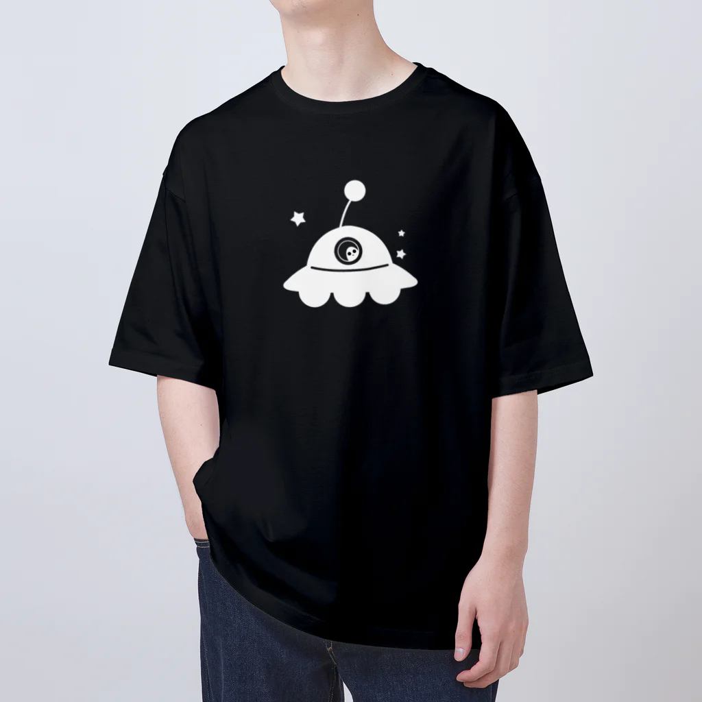 cosmicatiromのUFO 白 Oversized T-Shirt