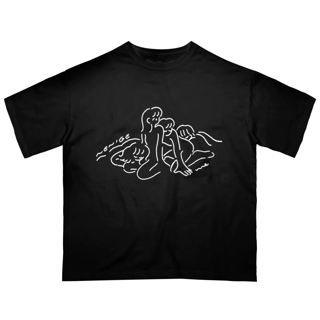 偽装出社のnenige オーバーサイズTシャツ