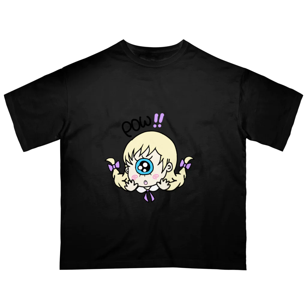 ぽぅちゃぁんのいち目ちゃん Oversized T-Shirt