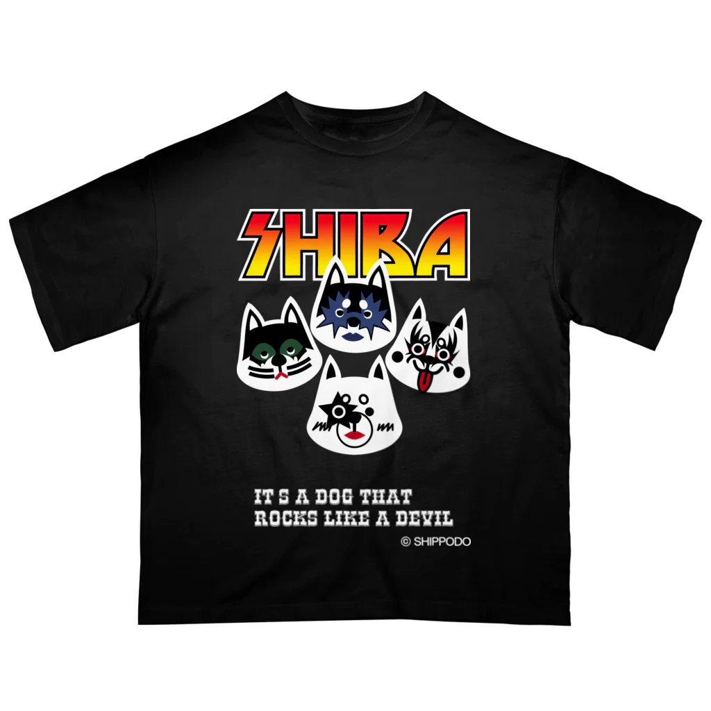 しっぽ堂のSHIBA オーバーサイズTシャツ