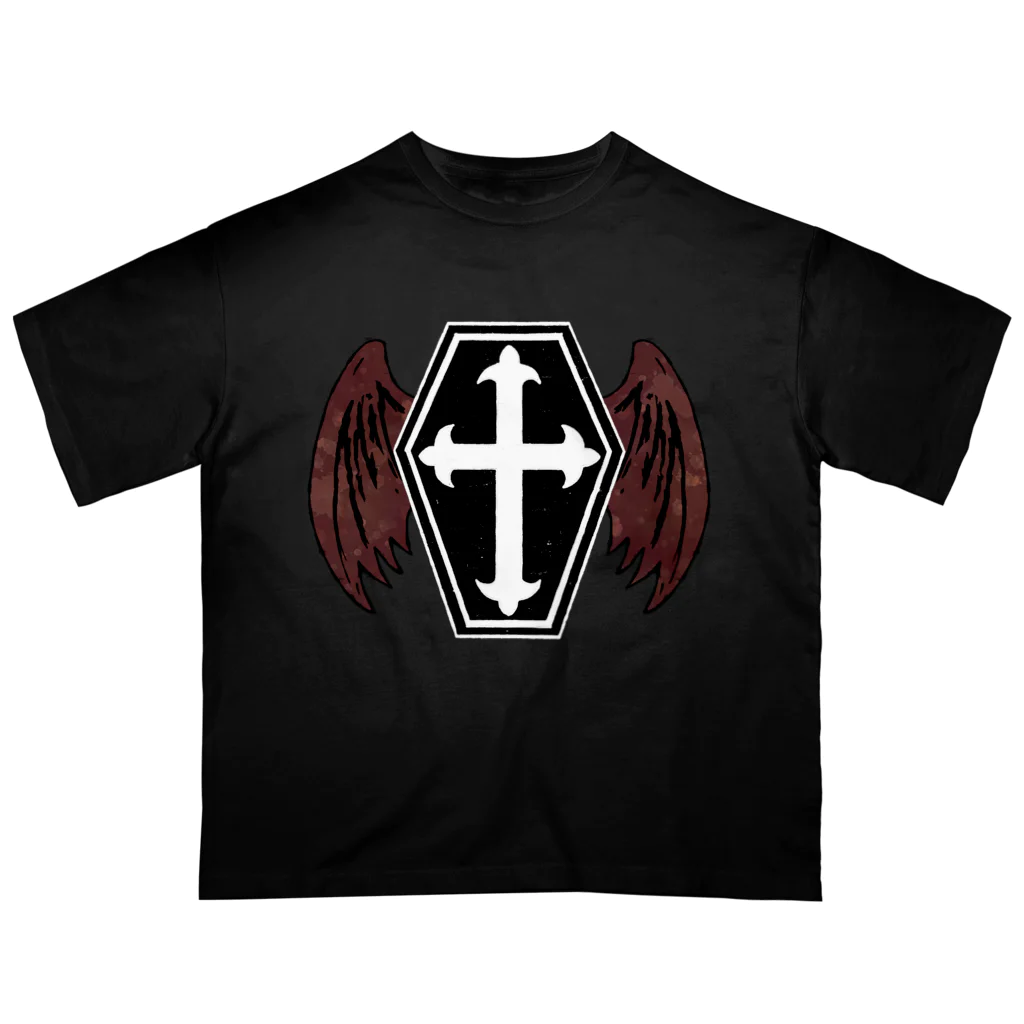 FAN-TANのWing Coffin オーバーサイズTシャツ