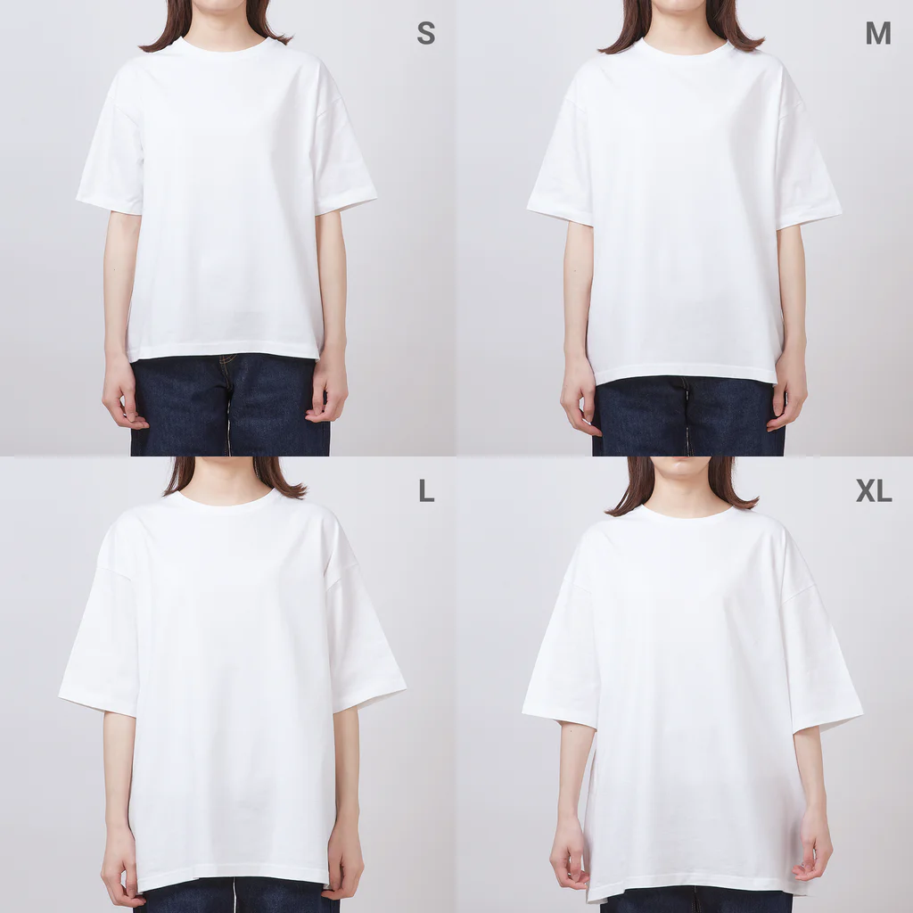 marinaのシロクマ（white #1） オーバーサイズTシャツ