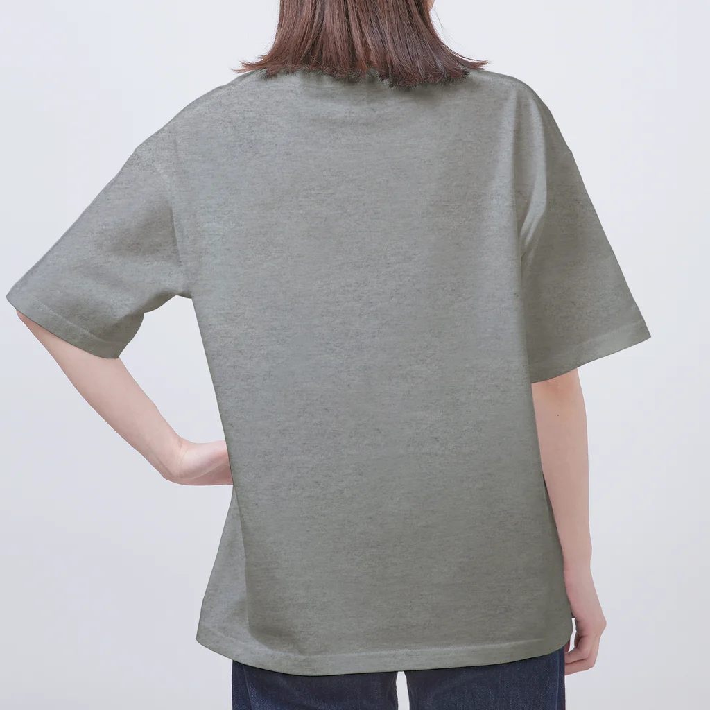 パンダむんのハンディファン(ワンポイント) Oversized T-Shirt