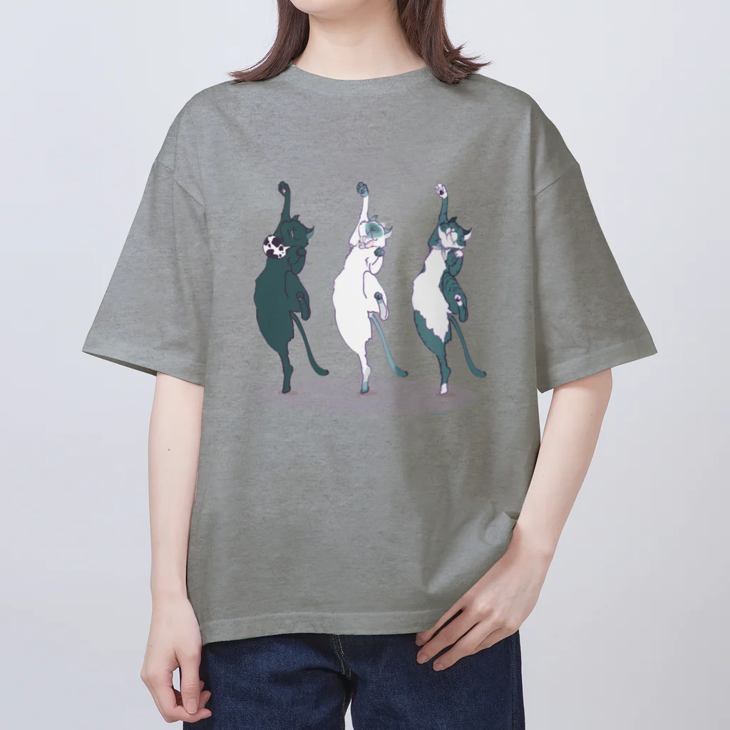 向日葵のCAT！ オーバーサイズTシャツ