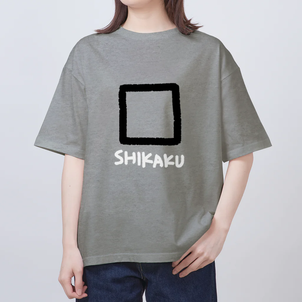 きようびんぼう社の四角 SHIKAKU オーバーサイズTシャツ