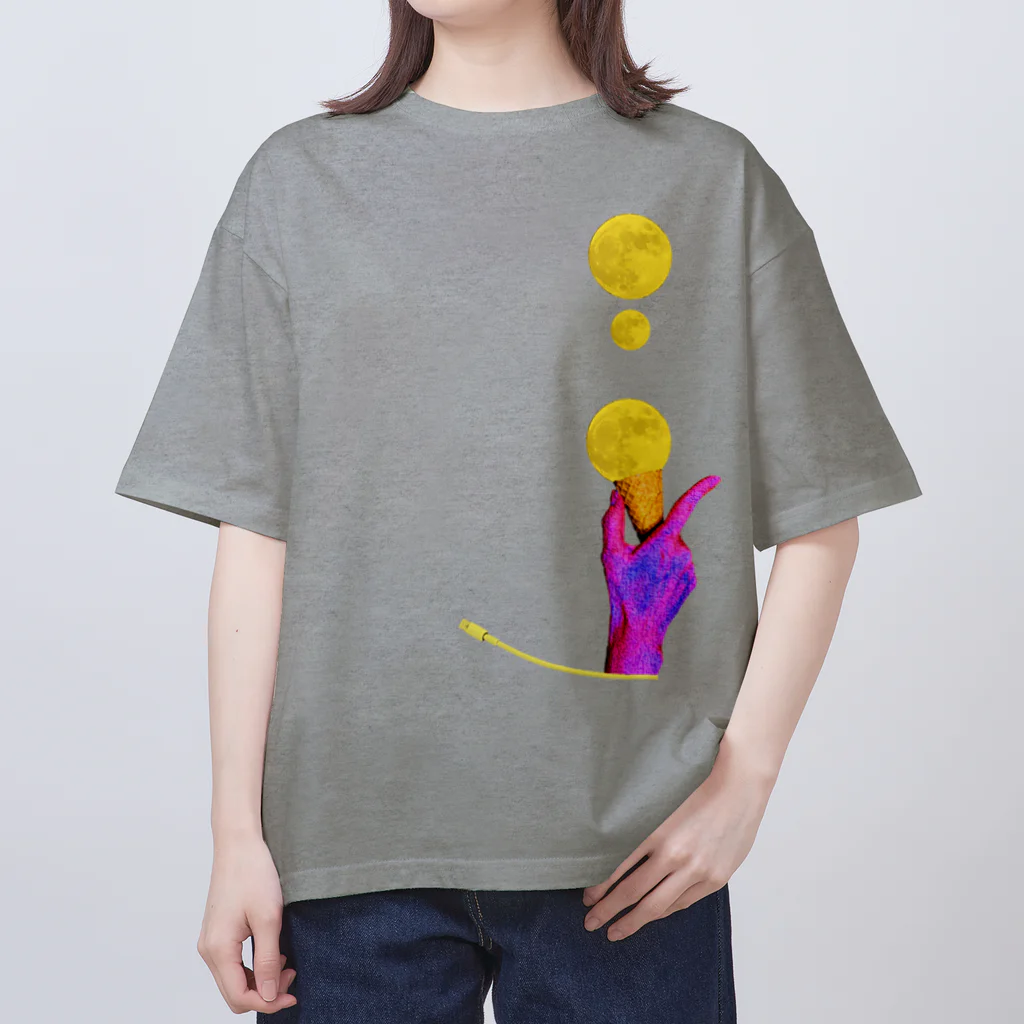 【画交宿】のバッテリー Oversized T-Shirt