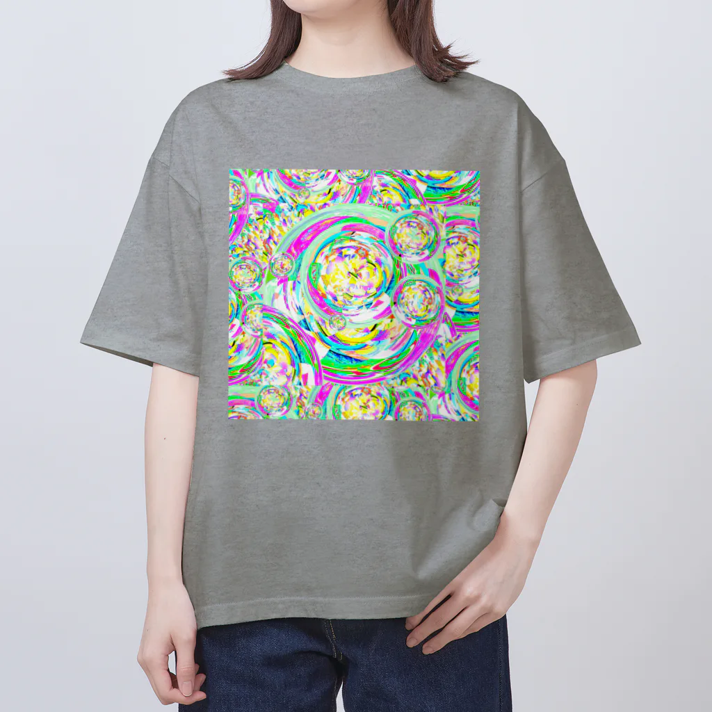 ✨🌈✨ユラクラカン🇯🇵 ✨🌈✨の🌈✨シャボンシャワー✨🌈 Oversized T-Shirt