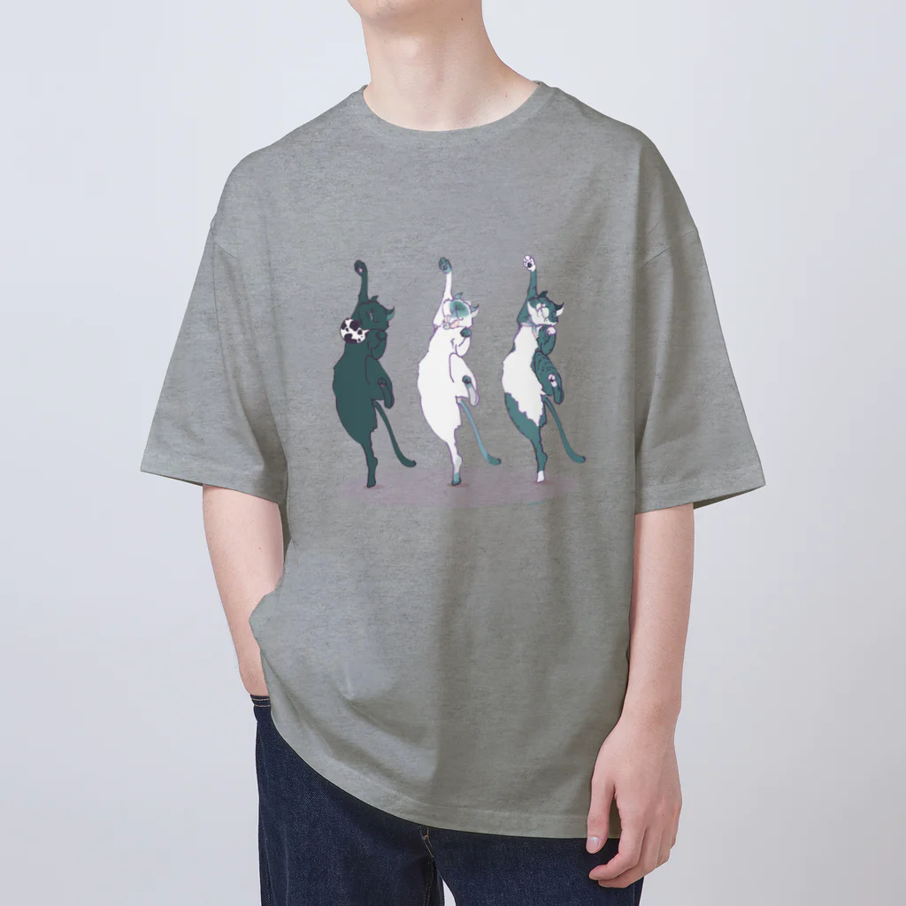 向日葵のCAT！ オーバーサイズTシャツ