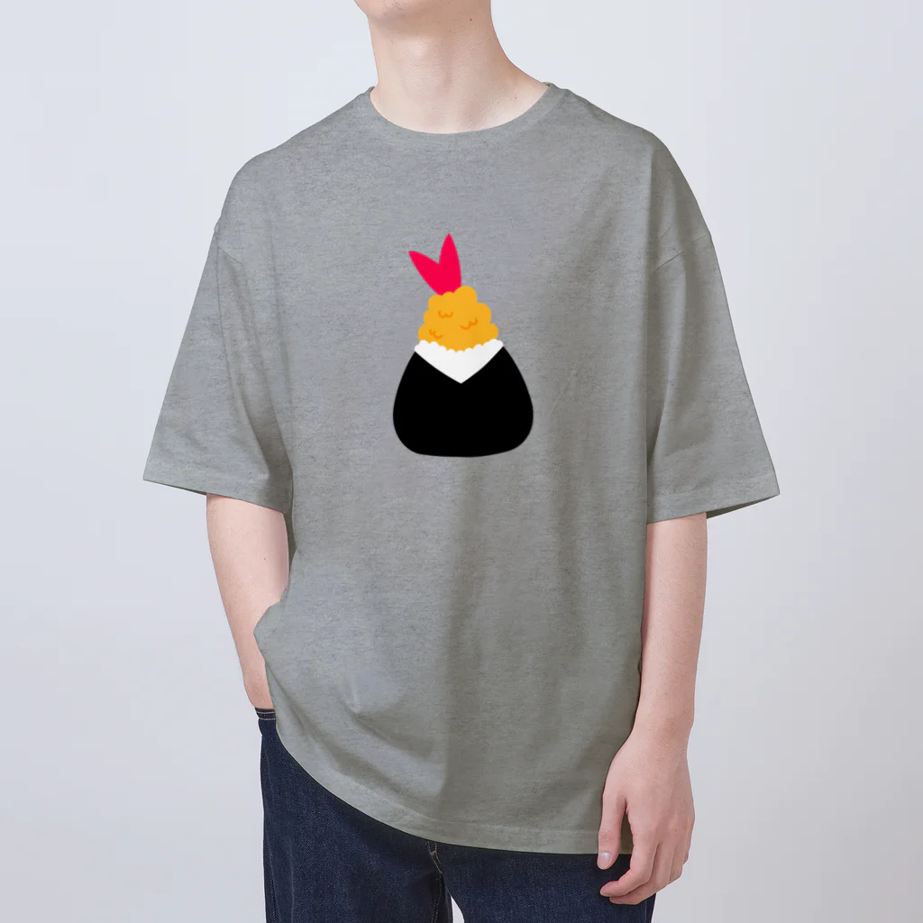 ぽぴーぴぽーのえびデカ天むす Oversized T-Shirt