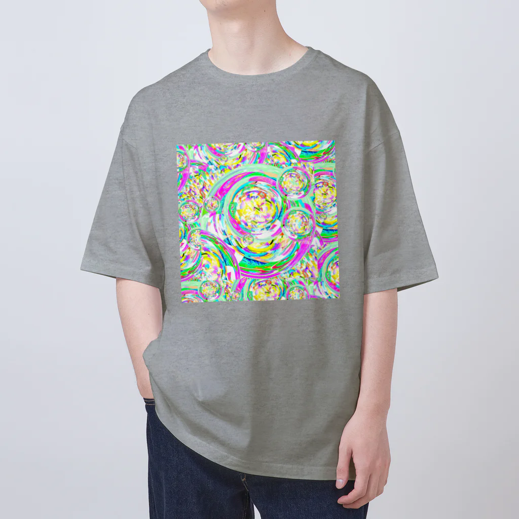 ✨🌈✨ユラクラカン🇯🇵 ✨🌈✨の🌈✨シャボンシャワー✨🌈 オーバーサイズTシャツ