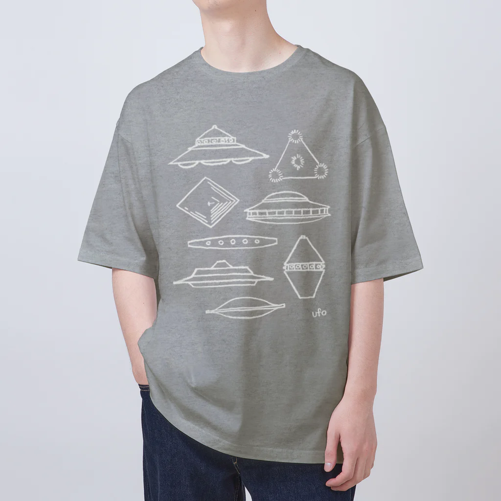 ミミコンブのUFOだ！（改）ホワイト Oversized T-Shirt