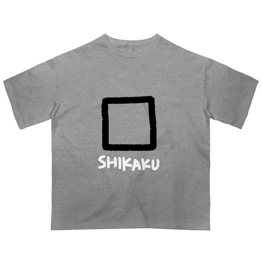 きようびんぼう社の四角 SHIKAKU オーバーサイズTシャツ