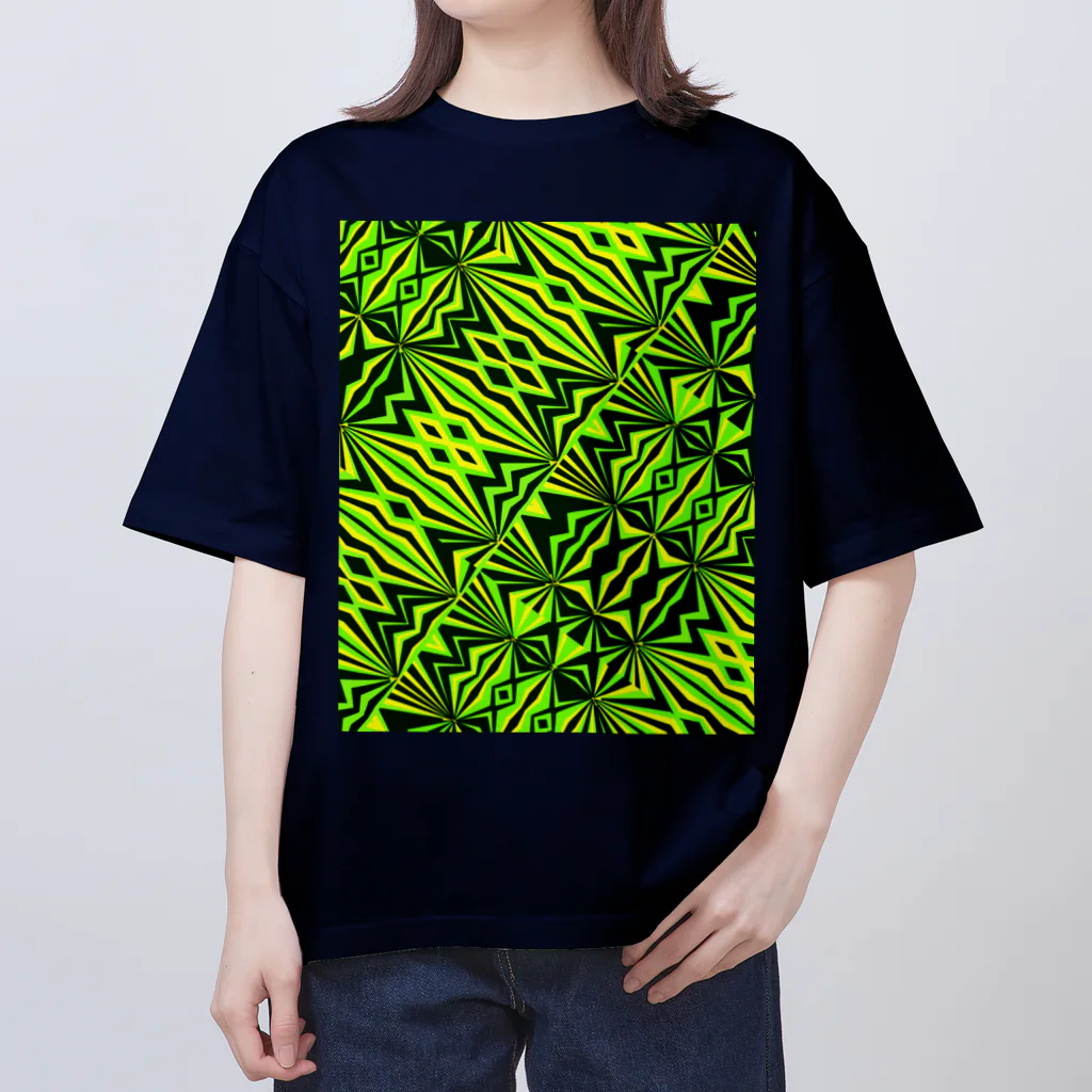 ✨🌈✨ユラクラカン🇯🇵 ✨🌈✨の🌴植物の楽園🌴ジャングリア🌳 Oversized T-Shirt