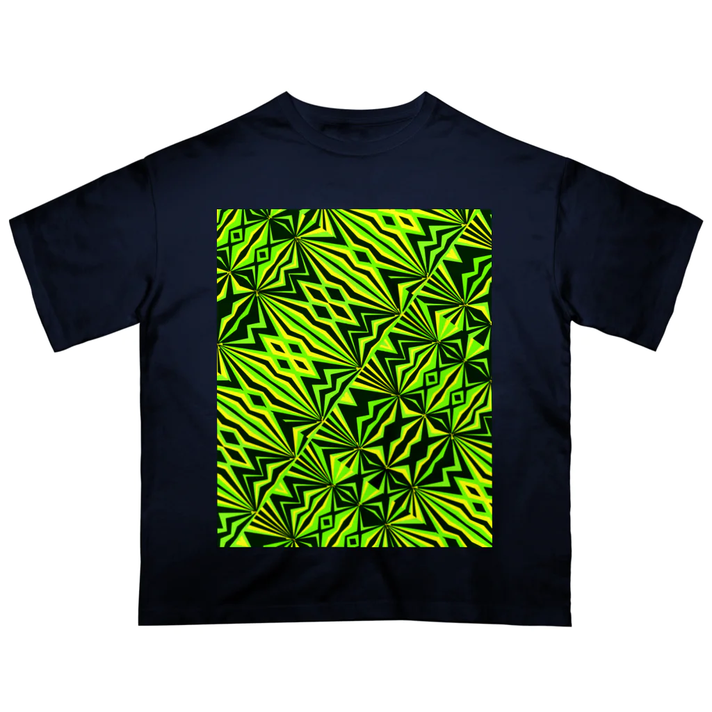 ✨🌈✨ユラクラカン🇯🇵 ✨🌈✨の🌴植物の楽園🌴ジャングリア🌳 Oversized T-Shirt