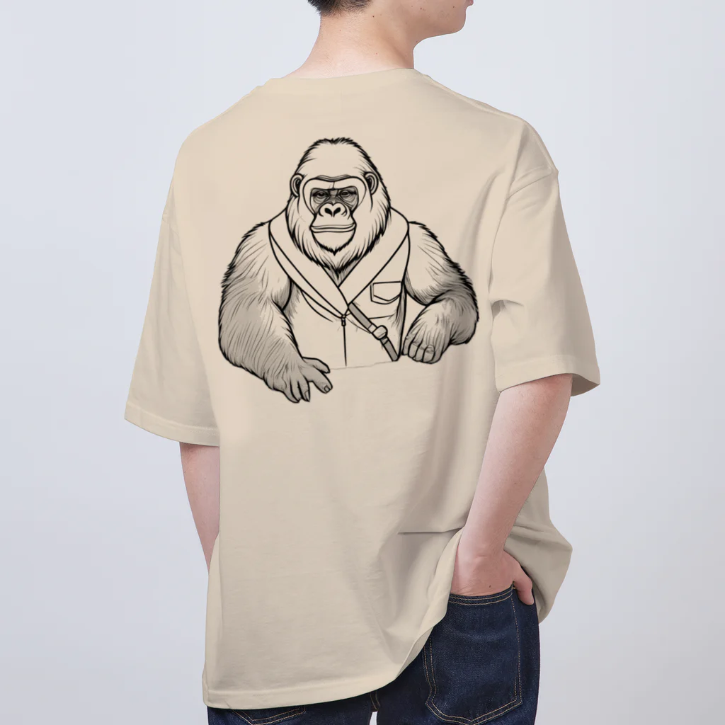 STTakuyaのゴリラタイチョー オーバーサイズTシャツ
