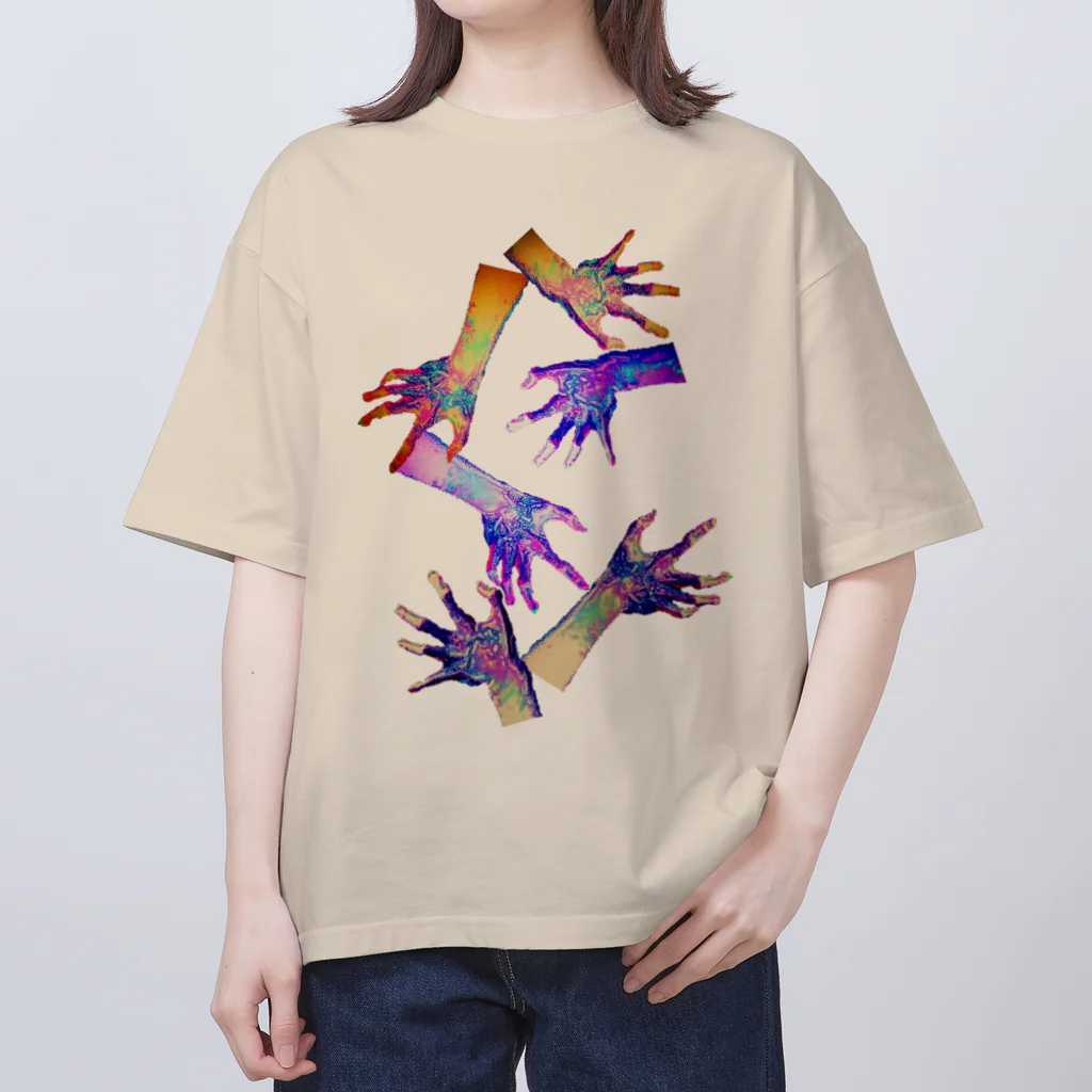 【画交宿】のPOP★ZOMBIE Oversized T-Shirt