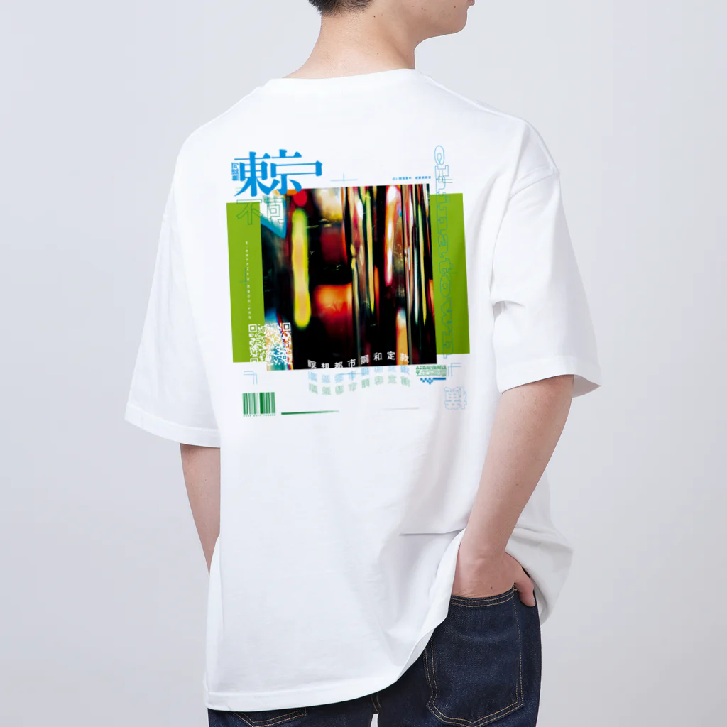 Ramble eyeの無認可東京_IV_C オーバーサイズTシャツ