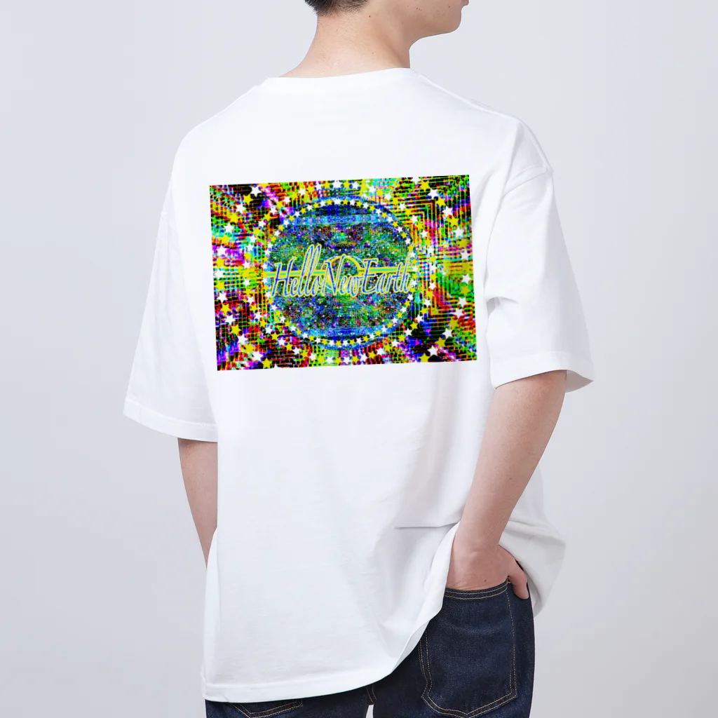 ✨🌈✨ユラクラカン🇯🇵 ✨🌈✨の🥂ハローニューアース🌎 Oversized T-Shirt