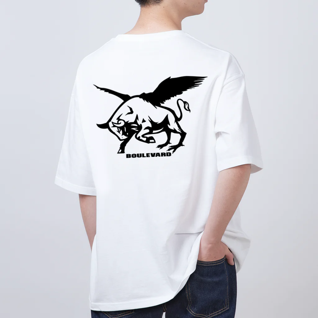 ブルバード専門ブランド BULL BIRD物販のBULL BIRD 2023 (黒ロゴ) オーバーサイズTシャツ