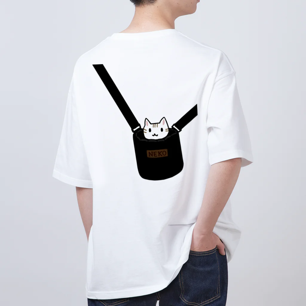 すとろべりーガムFactoryの猫専用バッグ Oversized T-Shirt