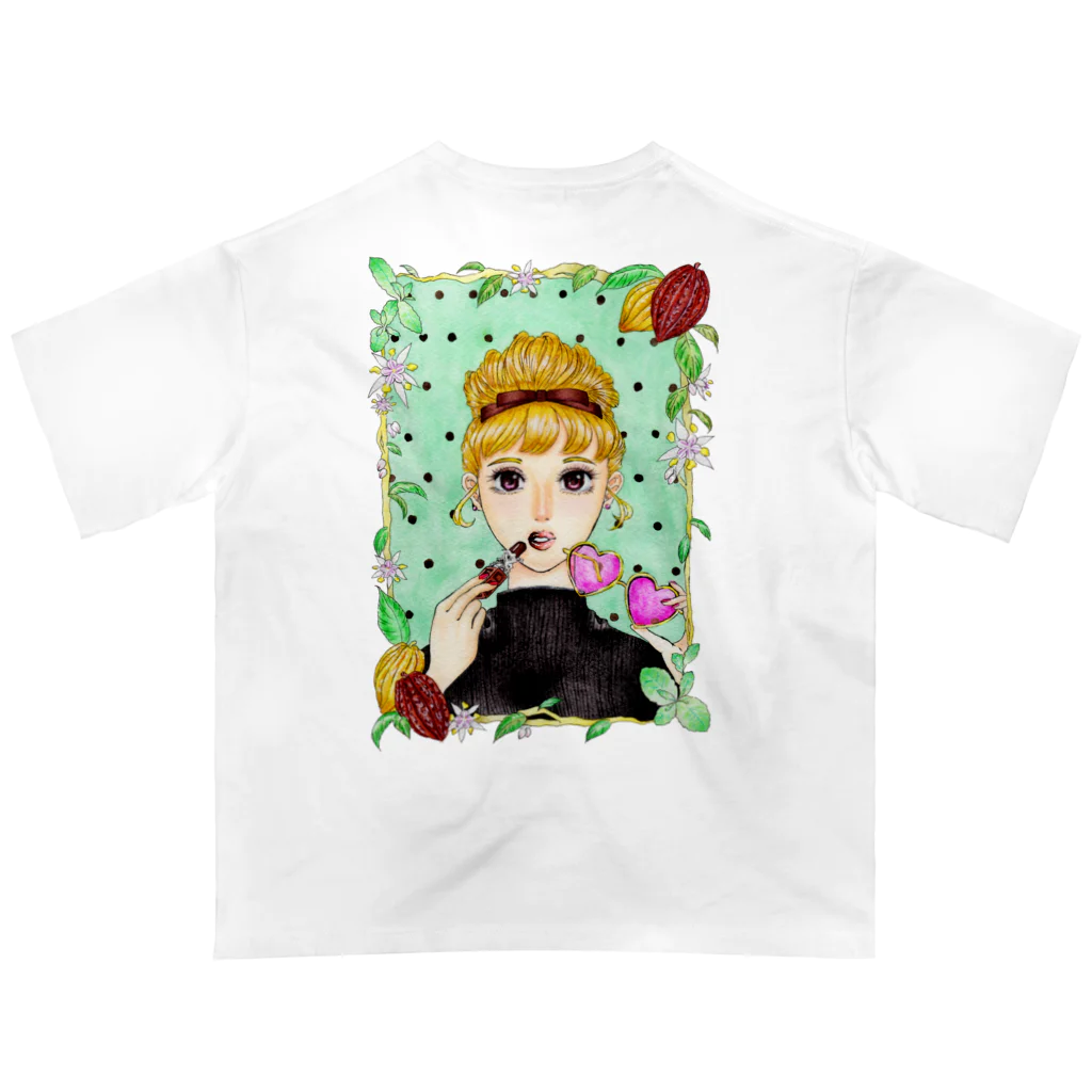 オーカワ真依のチョコレートメイク オーバーサイズTシャツ