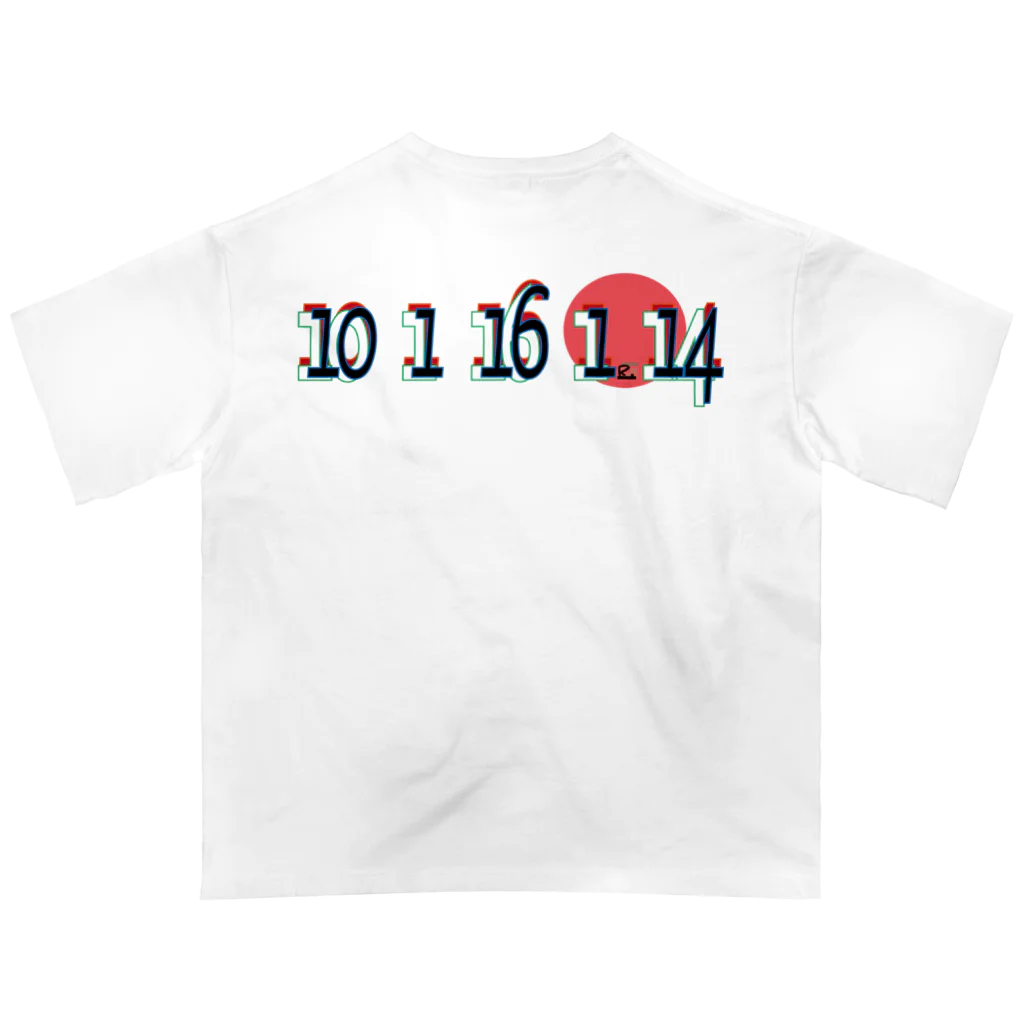 R.の10 1 16 1 14 Oversized T-Shirt