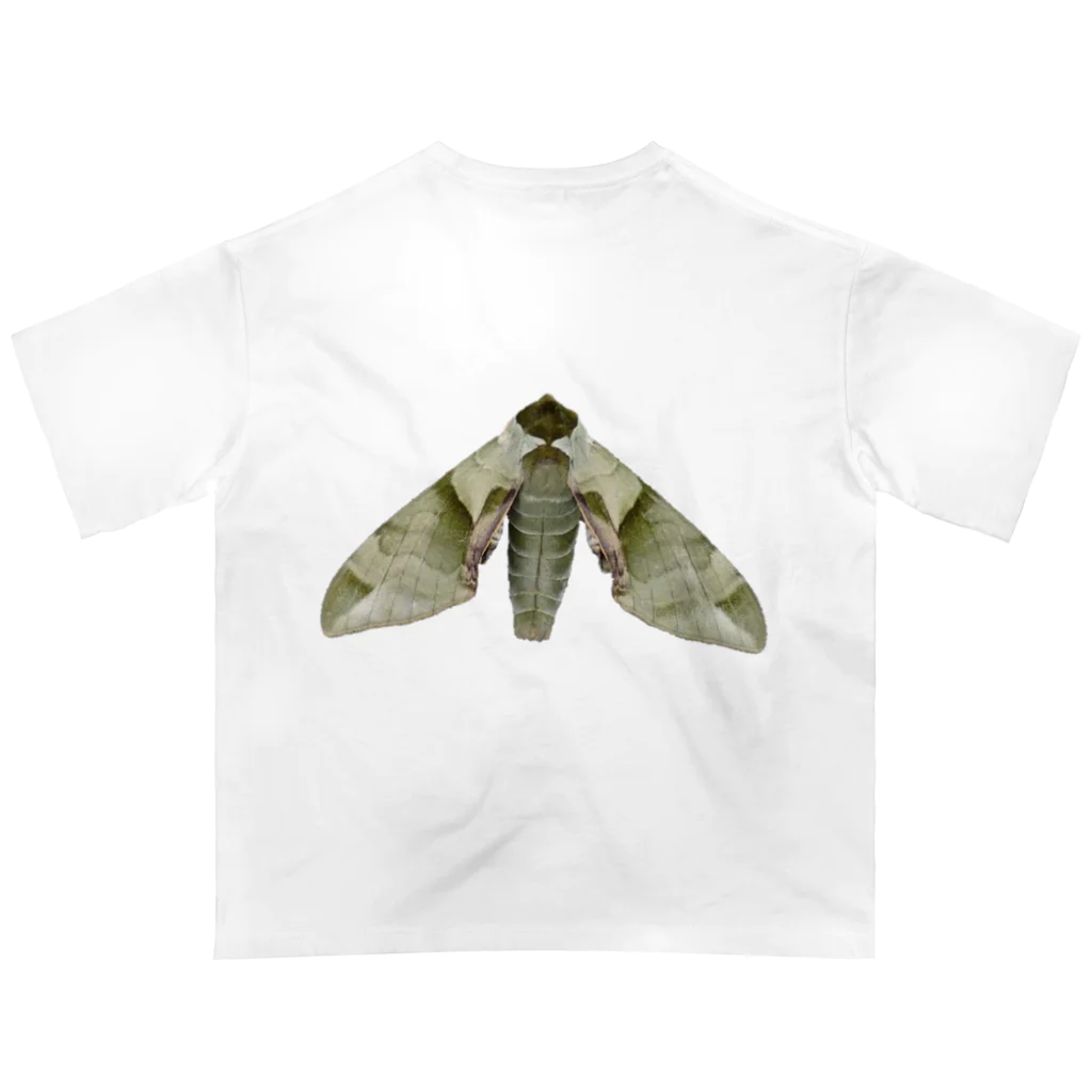 L_arctoaのウンモンスズメ幼虫と成虫 Oversized T-Shirt