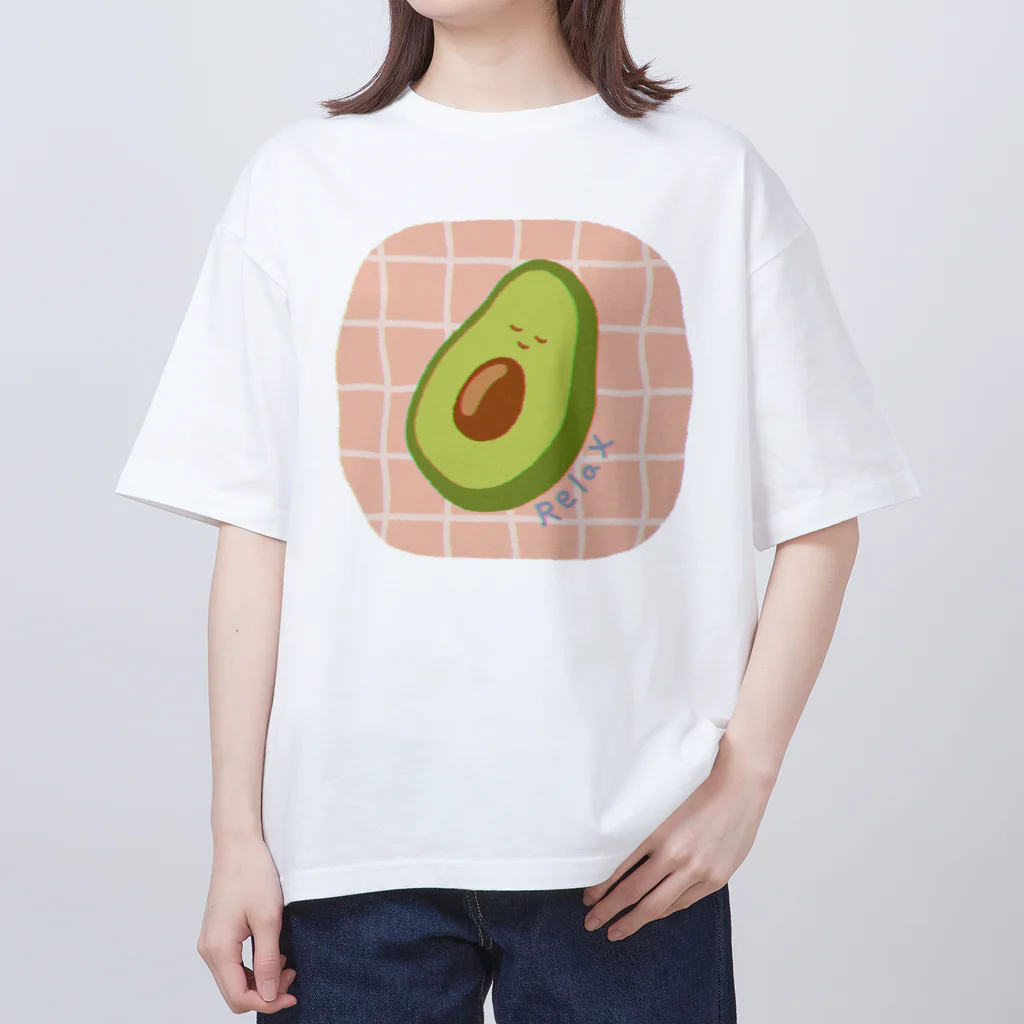 こもれび村のRelax（Avocado） Oversized T-Shirt