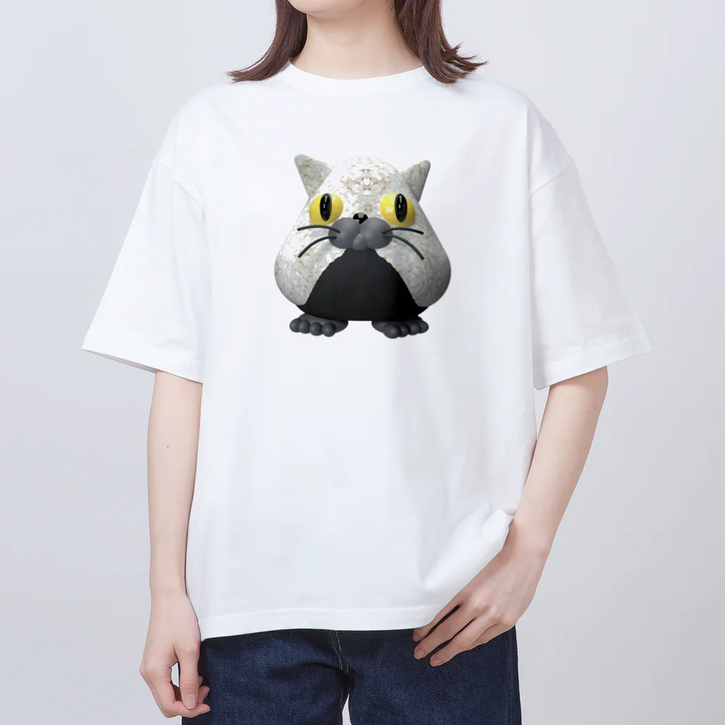 LONESOME TYPE ススの猫おにぎり🐱🍙（猫味） Oversized T-Shirt