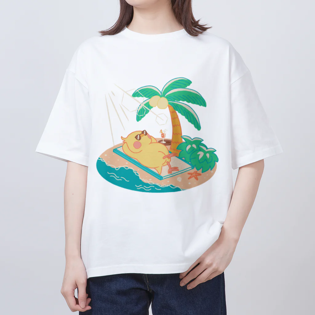 とりかえるのとりかえる　サマーなTシャツ Oversized T-Shirt