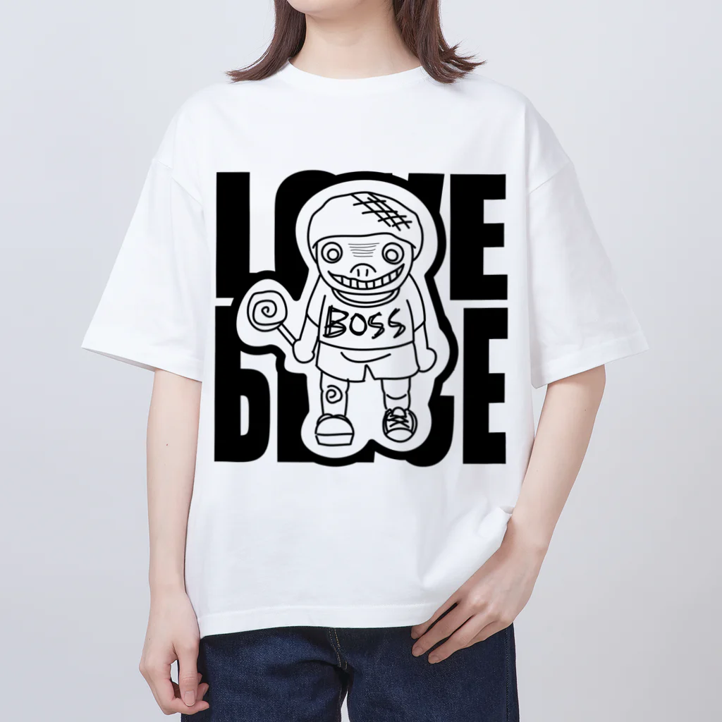 A33のBOSS　LOVE&PEACE Oversized T-Shirt