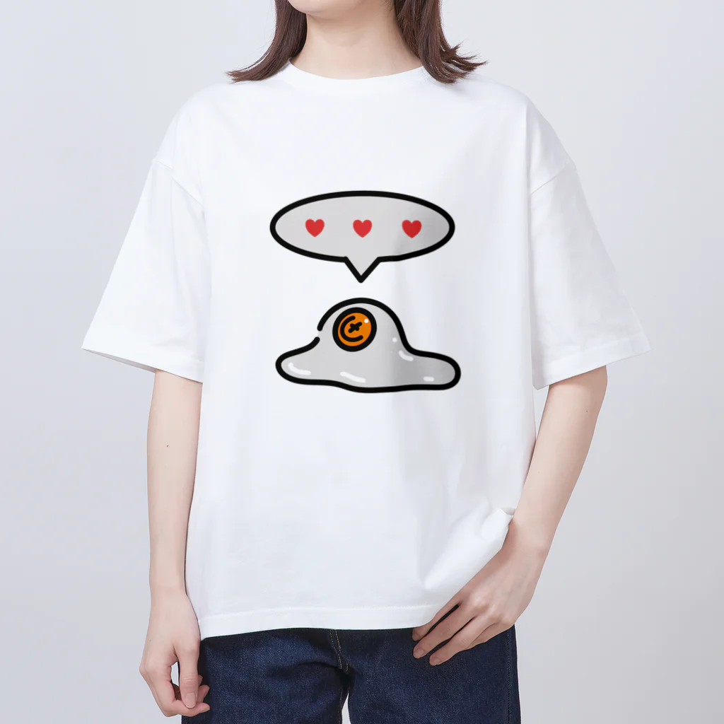 枝須エイチのなかみちゃん オーバーサイズTシャツ