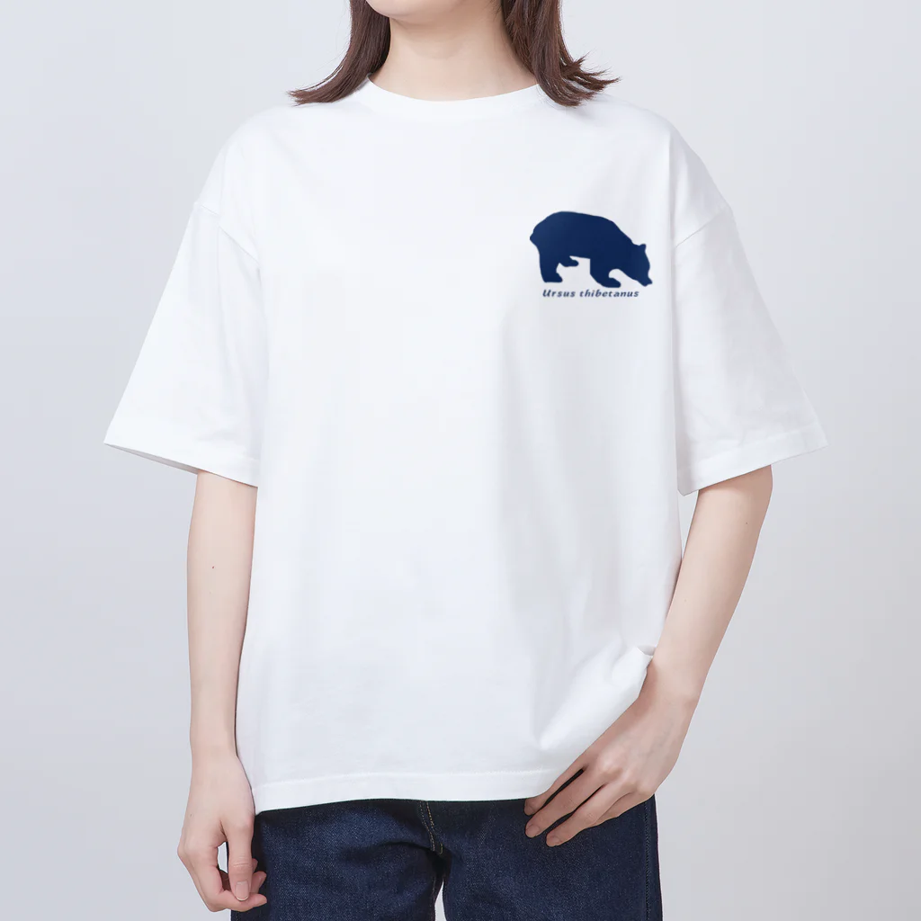 kscotoのツキノワグマデザイン オーバーサイズTシャツ